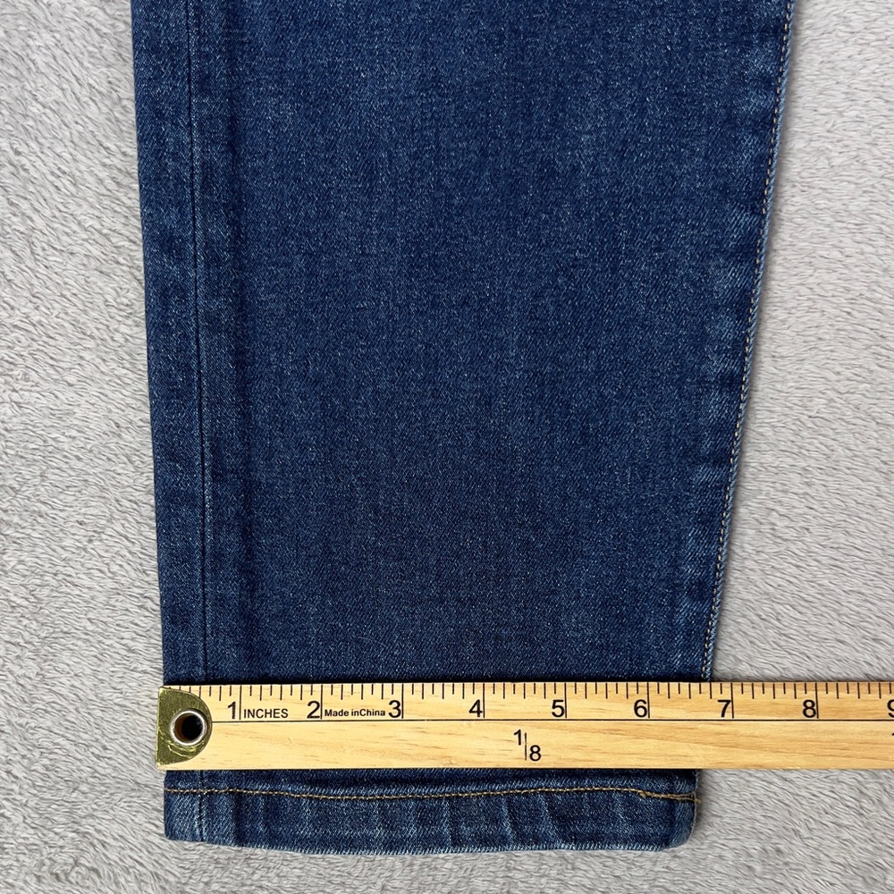 Buck Mason Maverick Slim Jeans Men's 34x28 Double Dipped Denim Medium Wash - Picture 12 of 12